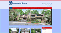 Desktop Screenshot of liberty100.com